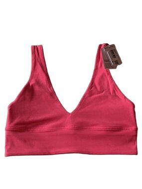 Lululemon Glaze Pink Align V-Neck Bra Crop Top